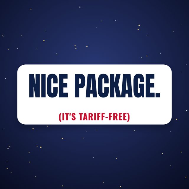 Design mock-up: Nice Package Mailer Sticker (vinyl)